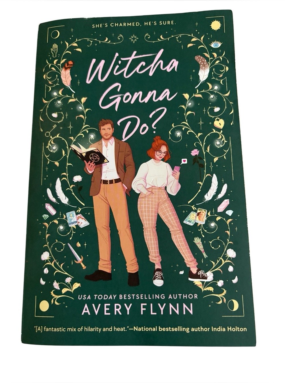 5for20 Witcha Gonna Do? by Avery Flynn - Paperback Green Cover
